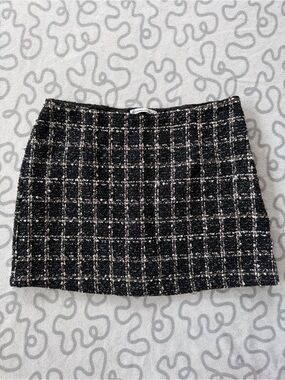 Abercrombie & Fitch Tweed Mini Skort